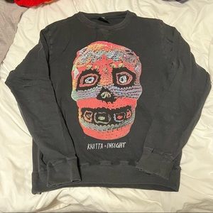 Urban Outfitters Insight Shaman Skull Sweatshirt